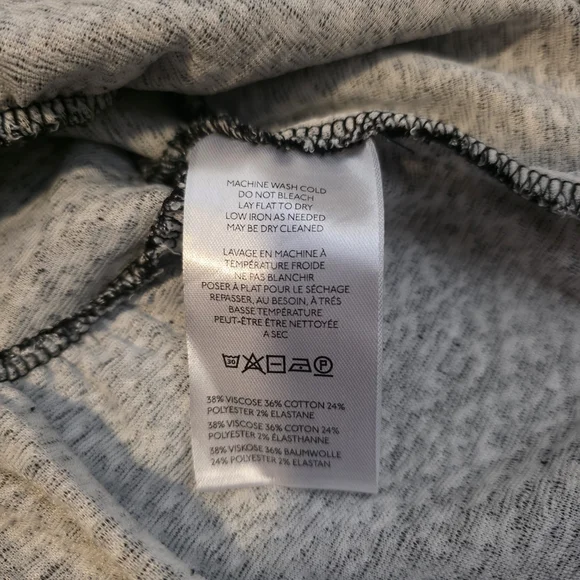 Maeve Black and White Leopard Peplum Blouse - Picture 8 of 8